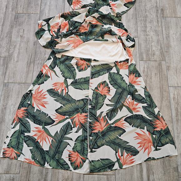 Show Me Your Mumu Hacienda Maxi Dress Womens M Paradise Found Tropical Resort - Picture 8 of 13